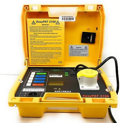 Martindale Electric Easy PAT 2000 Voltage Downloading PAT Tester • £2193.54