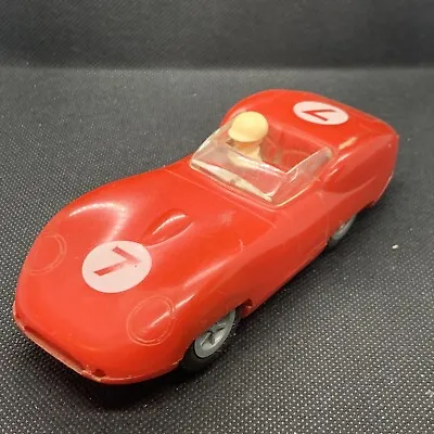 Vintage Marx Toys International Sports Car Race Car Red USA 1950's [still Runs!] • $30
