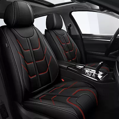 Full Set Car Seat Covers Pu Leather Pad Cushion Front Rear For Mazda3 2010-2019 • $134.54