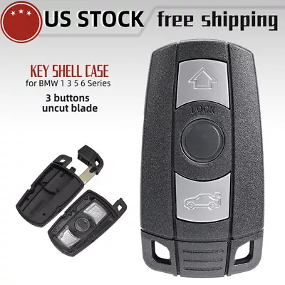 Remote Key Case Smart Key Shell Blade Fob For BMW 1 3 5 6 Series E90 E91 E92 E60 • $8.99