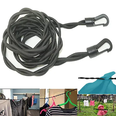 £2.39 • Buy Clothes Line - For Holiday / Travel / Camping / Indoor / Outdoor Washing Airer