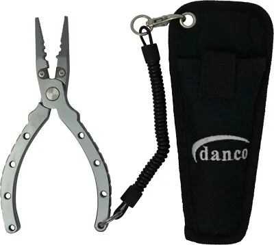 Danco Angler Series Drifter Pliers Replaceable Cutters Belt Sheath Lanyard Snap • $27.09