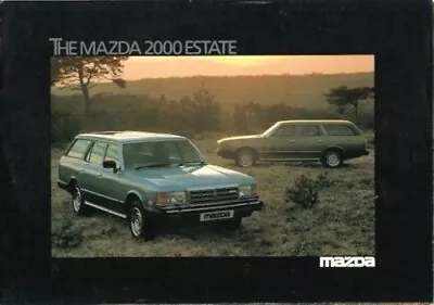 Mazda 929 2000 Estate 1980 UK Market Foldout Sales Brochure • $22.40