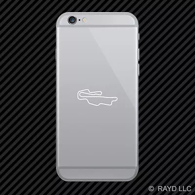 (2x) Mugello Circuit Cell Phone Sticker Mobile Racetrack F1 Moto Gp Many Colors • $4.96