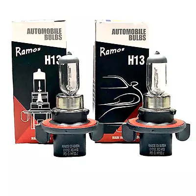 2 Bulbs H13 9008 Bright Halogen 55W Bulbs Headlights Lamps - Fast USA Ship • $9.95