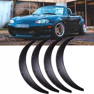 For Mazda MX-5 Miata Fender Flares Extra Wide Body Kit Wheel Arches 3.5  90mm • $74.17