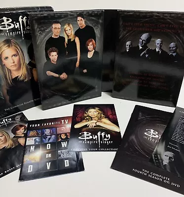Supernatural TV Series: Buffy The Vampire Slayer - Season 4 - 6 DVDs Set • $9.99