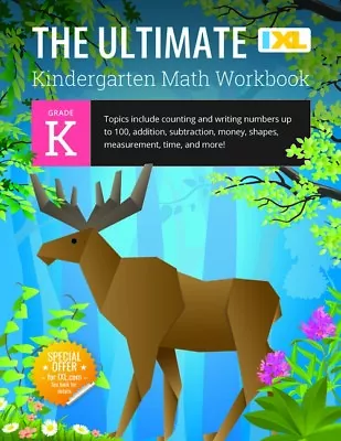 The Ultimate Kindergarten Math Workbook (Ixl Workbooks) • $16.75