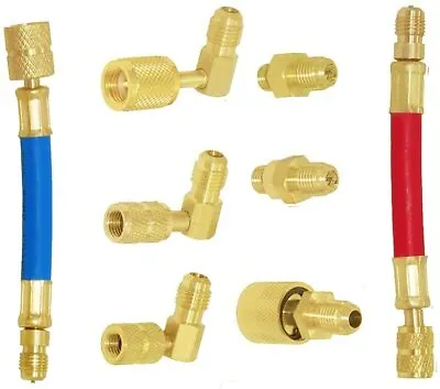 8pcs A/C Car Air Condition Refrigeration Connector Hoses AC CH-138 Set Kit • $15.69