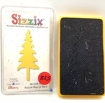#355 Sizzix Tree Pine Die 38-0179 Provo Craft Ellison • $4