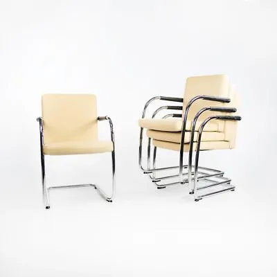 2006 Visasoft Stacking Arm Chair By Antonio Citterio For Vitra In Tan Leather • $725