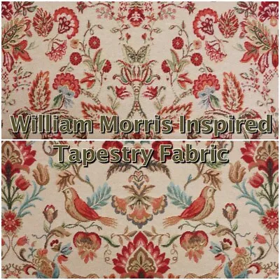 £7.70 • Buy Chatham Glyn William Morris Floral Heavy Tapestry Curtain Upholstery Fabric