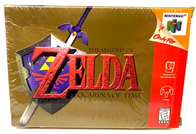 Zelda: Ocarina Of Time - N64 Nintendo 64 - CIB Complete In Box. Excellent. • $479