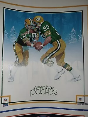 Vintage Green Bay Packers NFL Mini Poster SLU • $9.99