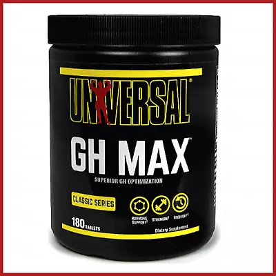 Universal Nutrition GH MAX - 180 Tablets USA New Authentic Stock. • £37.99