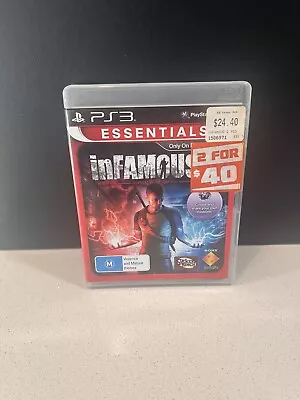 Infamous 2 + Manual - Sony PlayStation 3 PS3 Game VGC Complete • $9.83