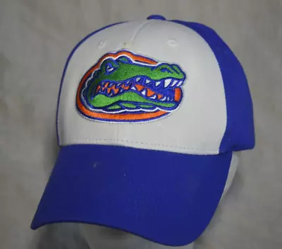 Florida Gators Blue And White  Adjustable Hat Cap By Captivating Headgear • $11.89