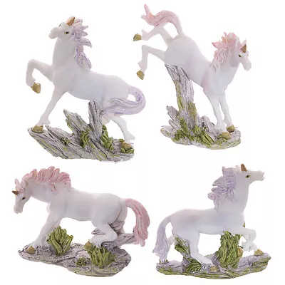  Unicorn On Rocks Figurine  Christmas Day Gifts UNI18 • £6.75