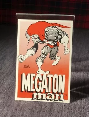 MEGATON MAN—Kitchen Sink Press—Promo Trading Cards—Don Simpson-Border Worlds • $4.99