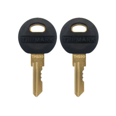 $8.95 • Buy 1 Pair (2 Keys) Trimark Keys 60-400 Compartment Key RV Lock Baggage Utility Door