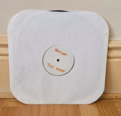 Aaliyah ‎– Try Again (Gush Collective Mixes) 12  Vinyl White Label • £20