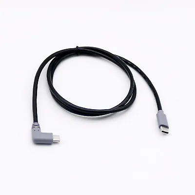 1x Type C Right Angle Male To Mini/Micro/Type C Male Charging Data OTG Cable 1M • $2.89