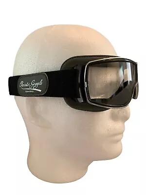 French Aviator Motorcycle Goggles By Leon Jeantet ATV/Sport Car Adjustable Strap • $196.58