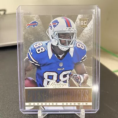 MARQUISE GOODWIN 2013 Prestige RC Foil SP • $1.49