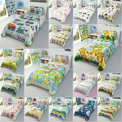 £13.99 • Buy Cot Cot Bed Toddler Bed Bedding Set Curtains Nursery Baby Boys Girls 100% Cotton