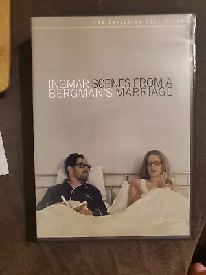 Scenes From A Marriage (DVD 2004 3-Disc Set) Criterion Collection • $8.99