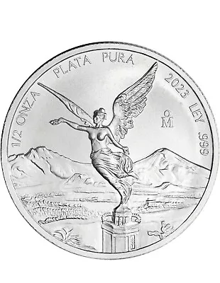 2023 Mexico Silver Libertad 1/2 Oz 1/2 Onza - BU • $27.95