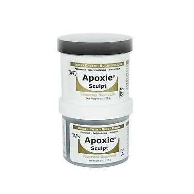 2 Pack Apoxie Sculpt - 2 Part Modeling Compound (A & B) - 1 Pound Natural • $88.99