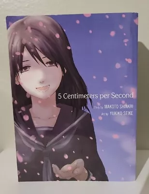 5 Centimeters Per Second Omnibus By Makoto Shinkai English Manga Vertical Comics • $9.99