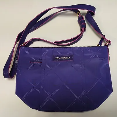 Vera Bradley Purple Nylon Crossbody Bag. New No Tag. • $18.99