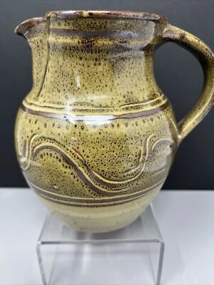 £40 • Buy Winchcombe Pottery Water Jug Meander Design 14 Cms Hi￼gh #285