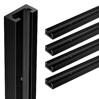 4pcs 48'' Double Cut Profile Universal T Tracks With Predrilled Mounting Hole • $44.87