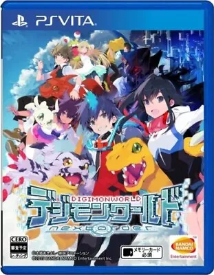 Like New Playstation Vita Ps Vita Japan Digimon World Next Order Free Postage • $34.99
