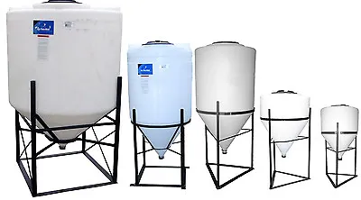 Cone Bottom Plastic Inductor Tank Water Treatment Biodiesel Processor • $663.51