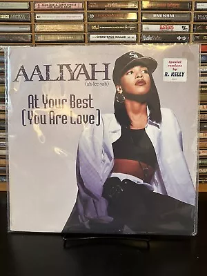 *1994 PROMO* At Your Best (You Are Love) - Aaliyah 12  Vinyl | W/ HYPE STICKER • $30