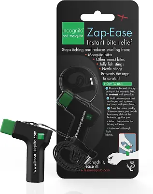 INCOGNITO Zap Ease Electronic Insect Sting & Bite Relief For Up To 1000 Bites - • £9.19
