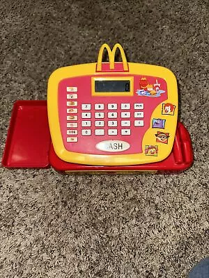 2004 McDonald's Drive Thru Electronic Talking Cash Register Toy Tested Works • $20