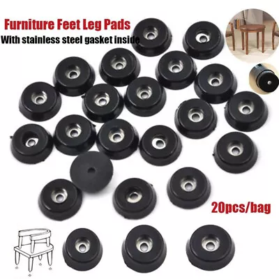 £3.43 • Buy 20pcs Rubber Table Chair Furniture Feet Leg Pads Tile Floor Protectors