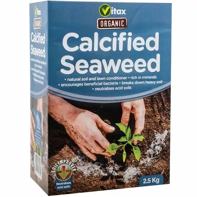 Vitax Organic Calcified Seaweed 2.5kg • £12.60