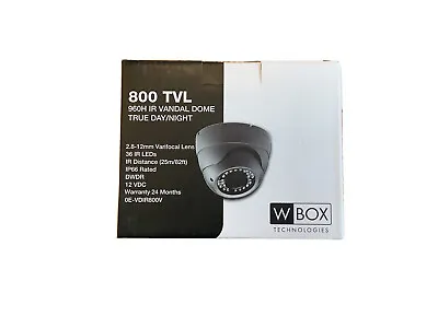  WBox - 800 TVL Dome Camera OE-VDIR800V GREY     ** • $70