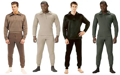 Rothco Extreme Cold Weather Polyester Long John Underwear With Zip Collar • $30.99