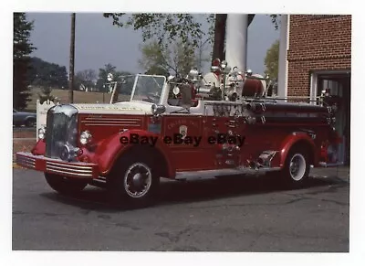 College Park MD Engine 12 1950 Mack L95 Fire Truck Photo • $5