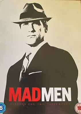 MAD MEN - Seasons 1-4 DVD BOX SET - Region 2 UK Edition • $29.92
