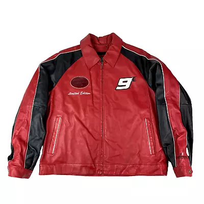 Chase Signature Series Limited 203/250 Leather Jacket Kasey Kahne Autograph XL • $630.40