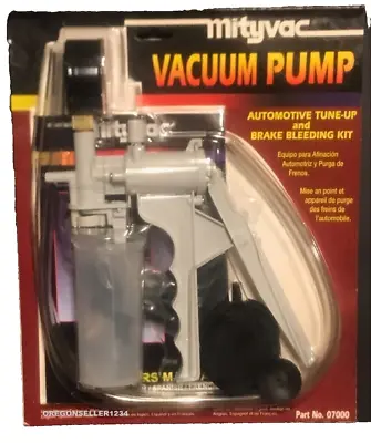 NEW VACUUM PUMP AUTOMOTIVE TUNE-UP AND BRAKE LiNE BLEEDER KIT • $79.95