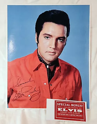 Bonus Photo And Sticker (repro's) FROM ELVIS IN MEMPHIS LSP-4155 • $9.48